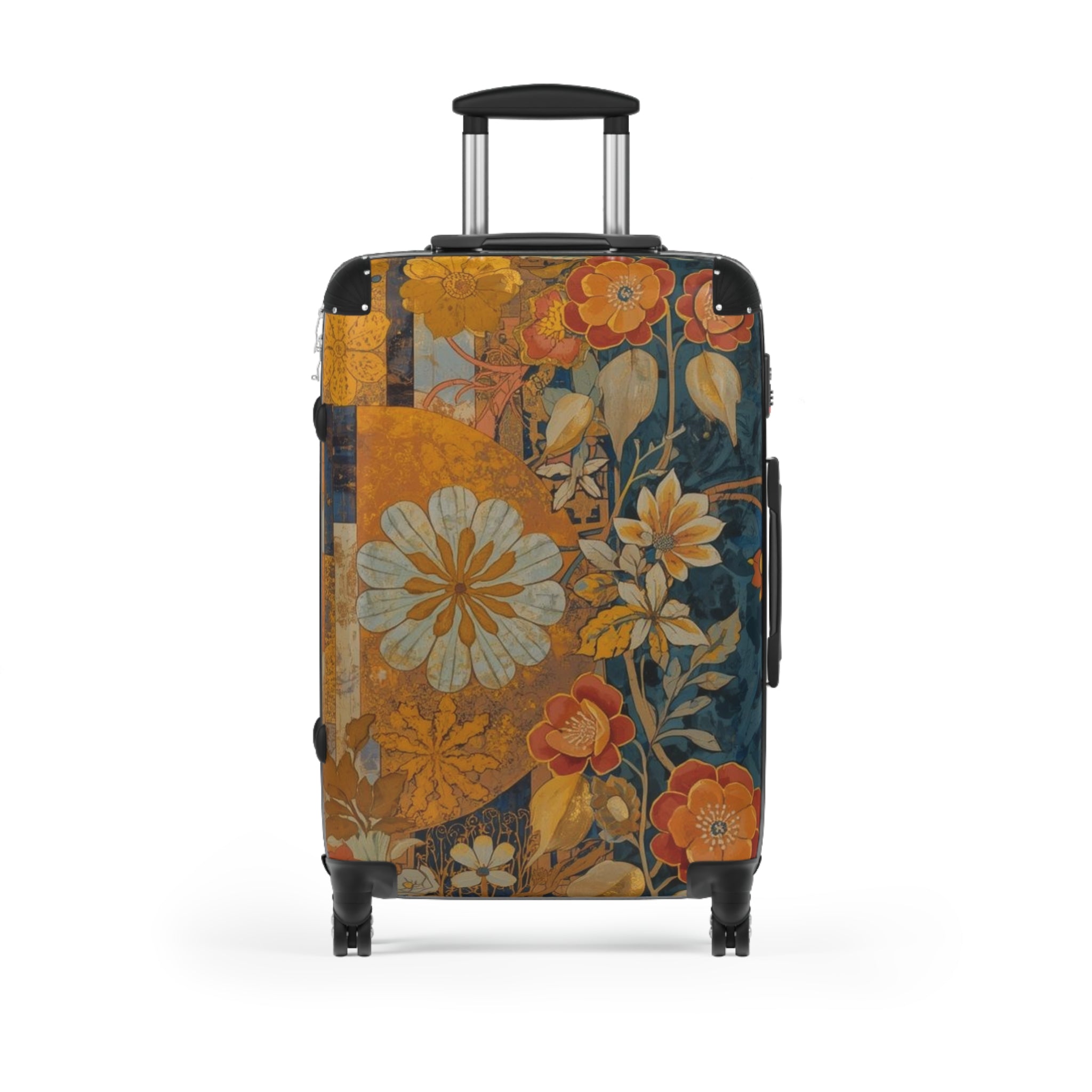 Floral Carry On Luggage Rosetta Creative Travel Bag - Rosetta Creative Boutique